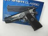#Pistol Airsoft Colt 1911 Clasic 4j Upgrade Co2/Bile/6mm NonBlowBack#