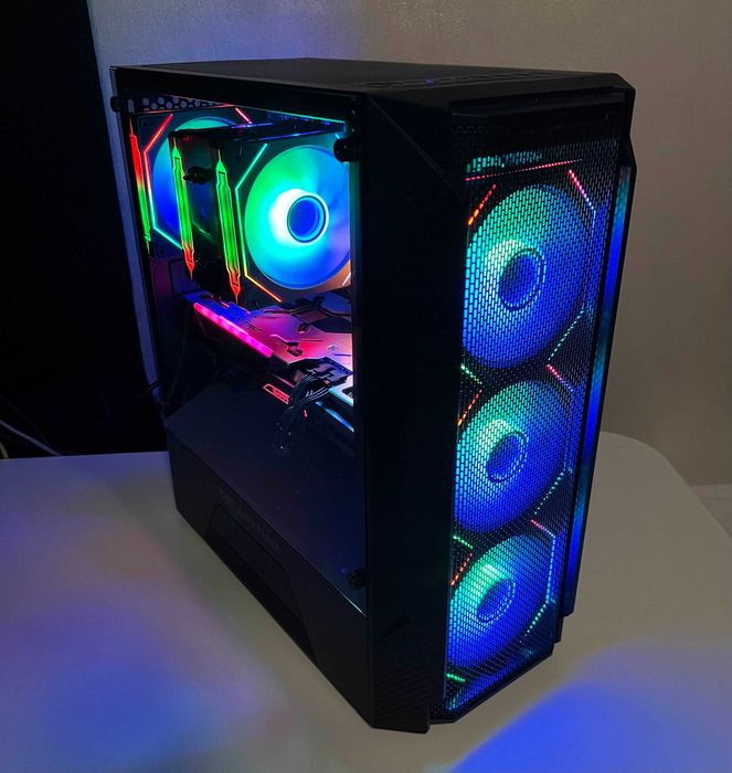 OFERTA PC Gaming Ryzen 5 5600x 32Gb RX 6700XT Cs2 Fortnite Fivem Gta5