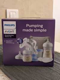 Set pompa manuala de san, Philips Avent