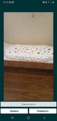 Матрасик для детской кроватки на стандартную кроватку и овальную
