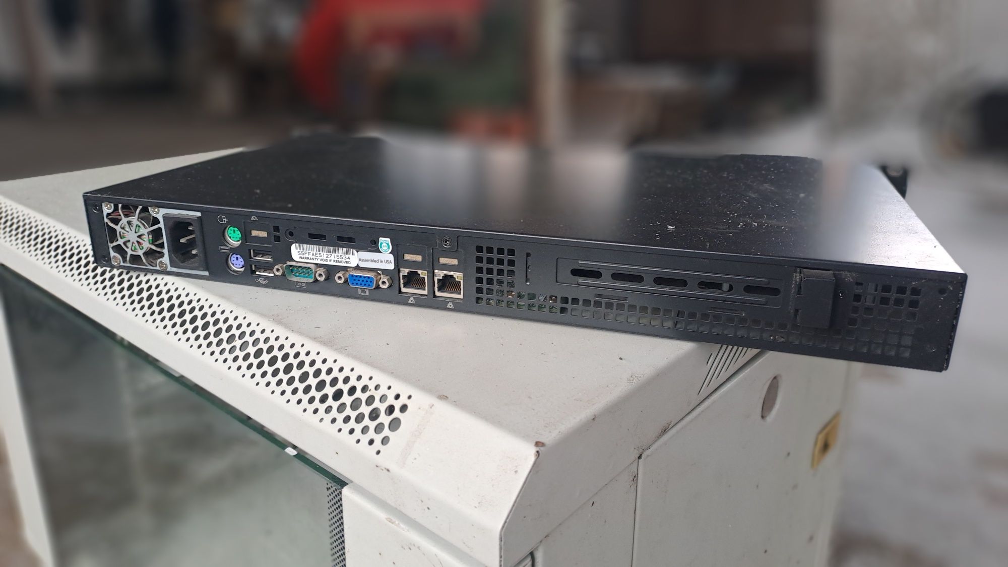 Сервер Supermicro 502-2. В рабочем состоянии.