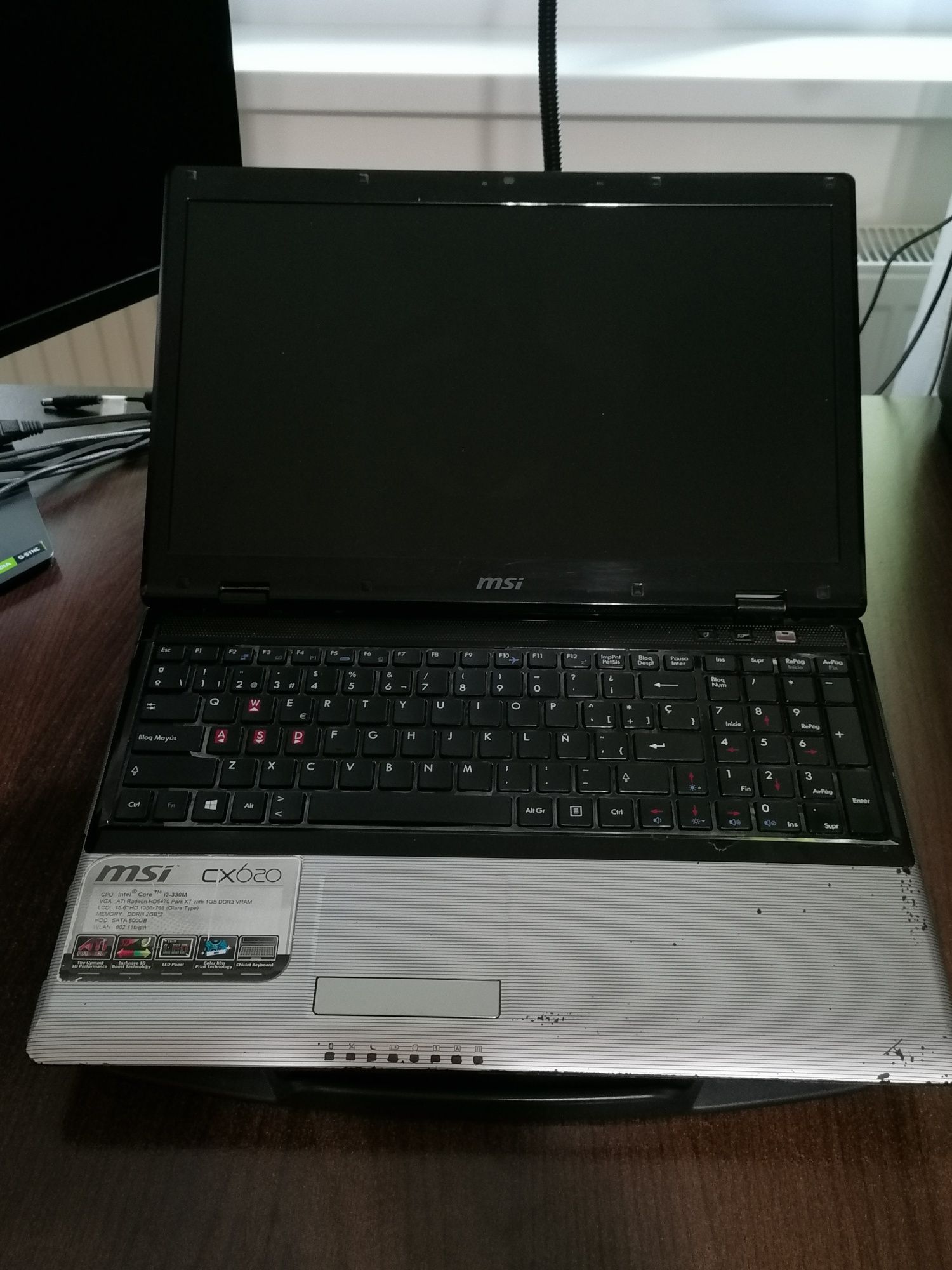 Laptop MSI CX620 cu SSD
