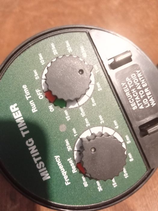 Таймер за замъгляване секундни измерения на скалата