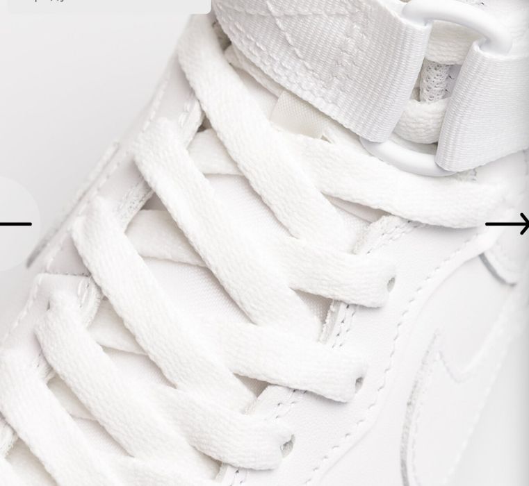 Оригинални кецове на Nike air force 1! Естествена кожа, 38