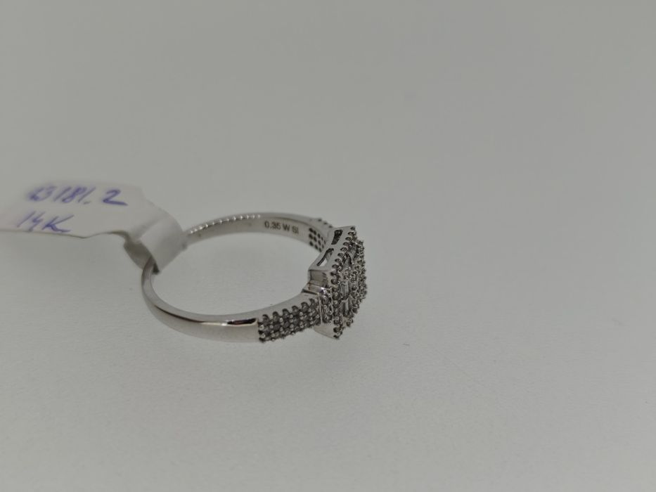 Inel aur 14k 2.86gr cu diamante naturale 0.35Ct(r)