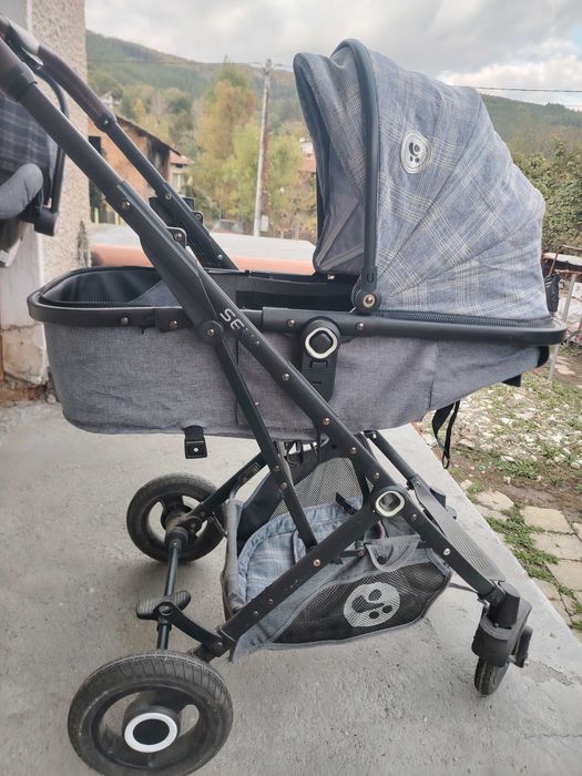 Бебешка количка и кошче комплект