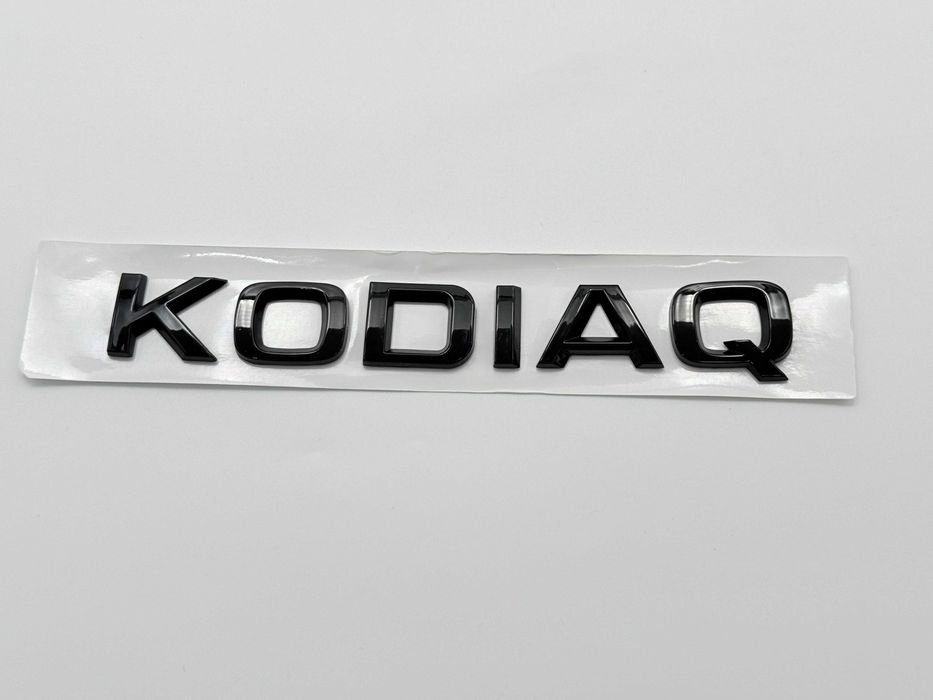 Emblema Compatibila SKODA Kodiaq/Superb/Octavia spate negru