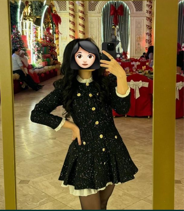 Красивое платье XS размер