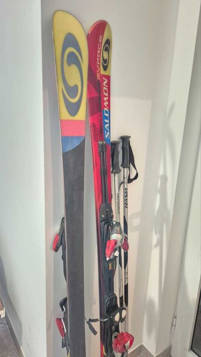Ски Salomon 165 с автомати и щеки