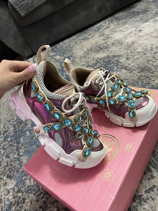Sneakes Gucci Flashtrek