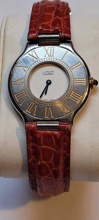Ceas Cartier de dama - Must de Cartier - Model 123000P