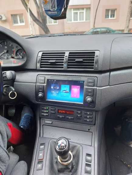 PROMOTIE - Navigatie GPS Android Dedicata BMW E46 - Wi-Fi BT DSP QLed