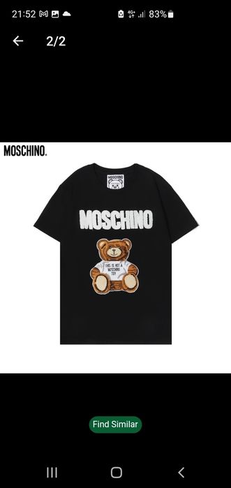 Vând tricou Moschino