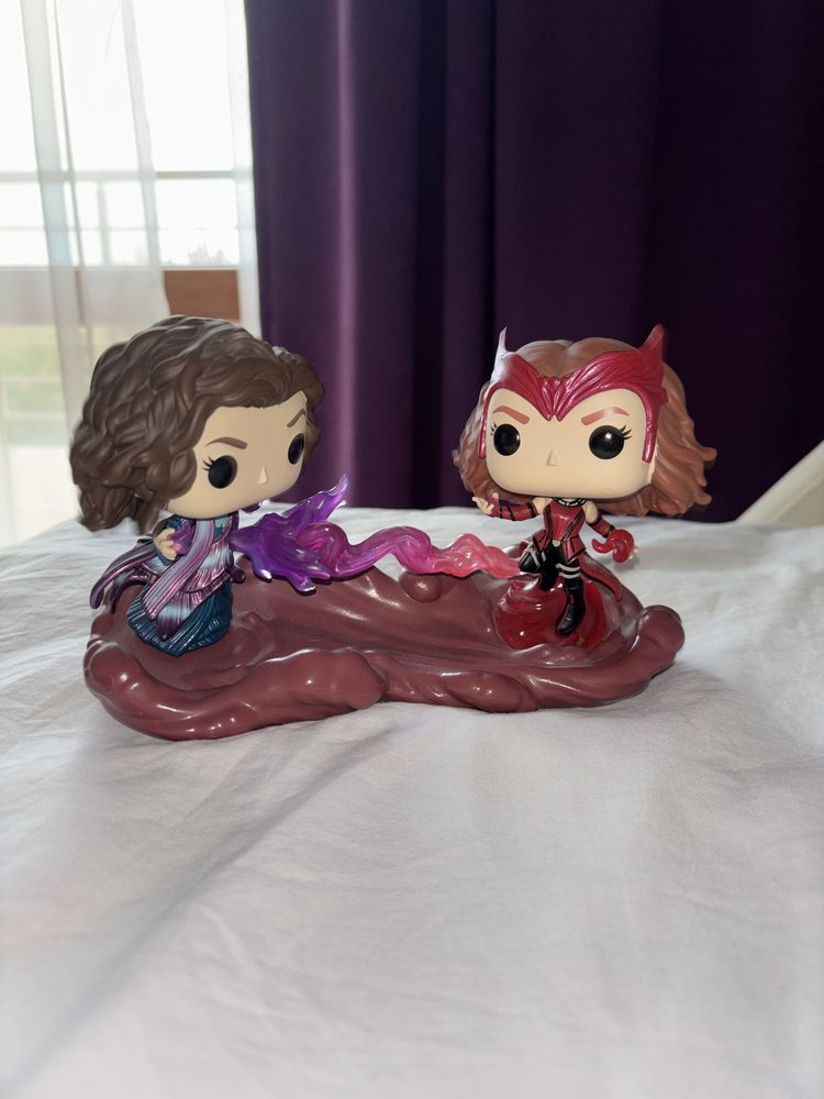 Scarlet Witch vs Agatha Harkness Wandavision Marvel funko pop figure