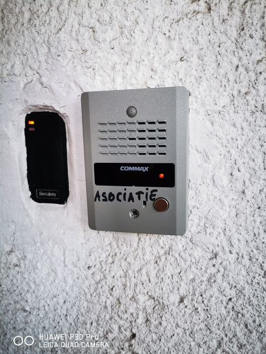 Instalare camere supraveghere, interfoane blocuri, iluminat cu senzori