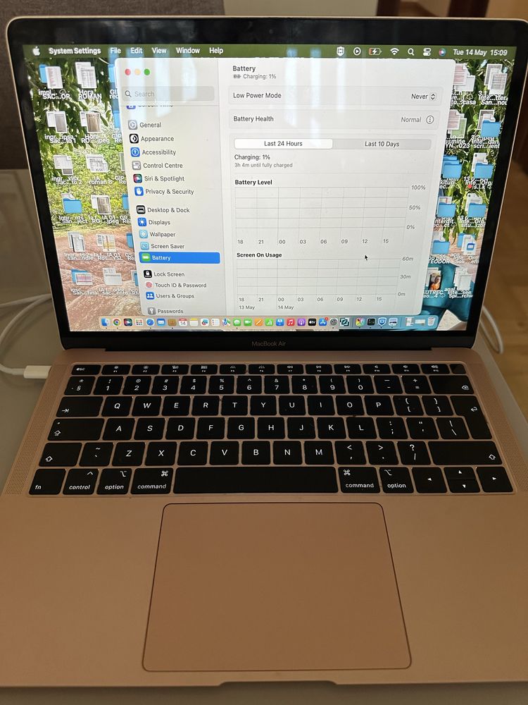 Macbook air 13 2019 256 GB excelent
