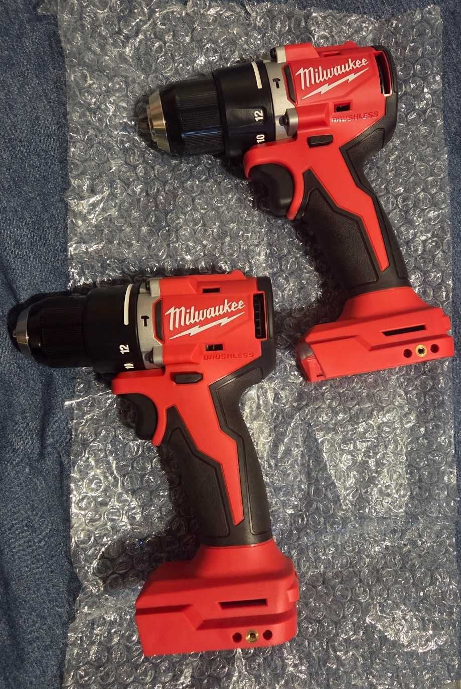 Винтоверт с ударна фукция MILWAUKEE M18BLPDRC-0X, нов, гаранция.