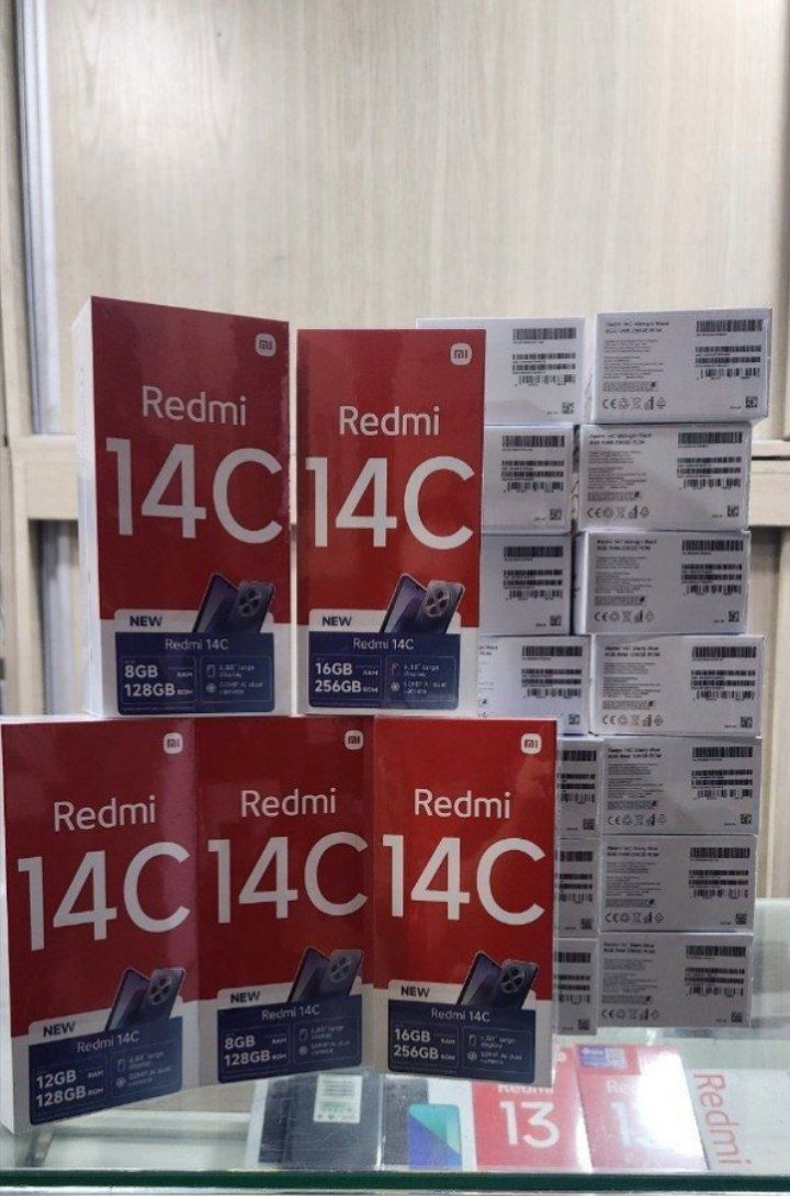 Redmi 14 C 16/256 8/128 1 yil kafolat Oʻzbekiston IMEI – to‘liq rasmiy