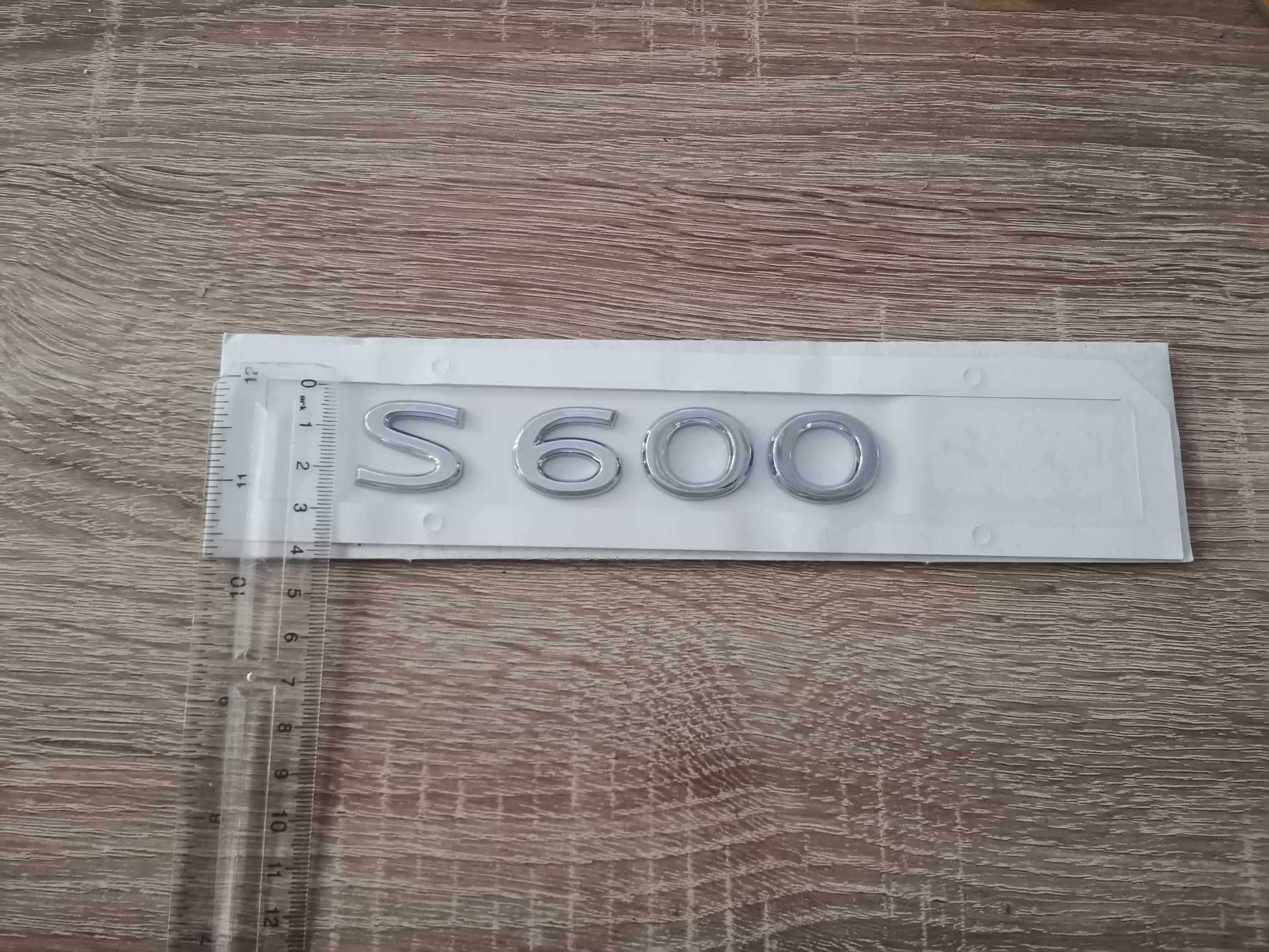 Надпис нов стил Mercedes Benz S 600 W223