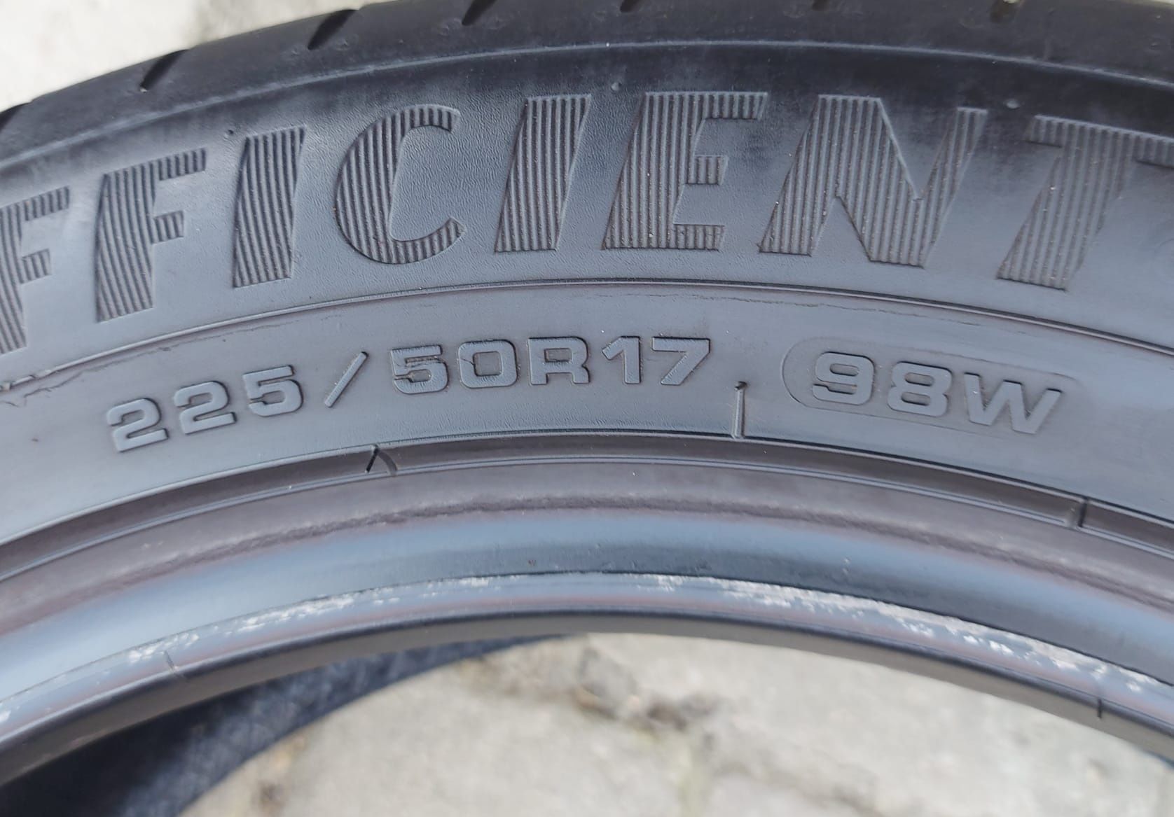 Set 2buc 225/50 R17 98W XL Goodyear Eficient Grip Performace vară