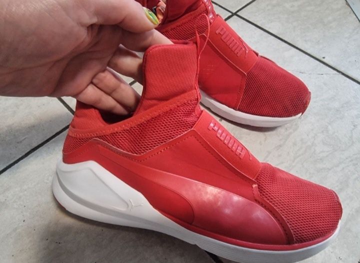 Puma червени кецове 39номер
