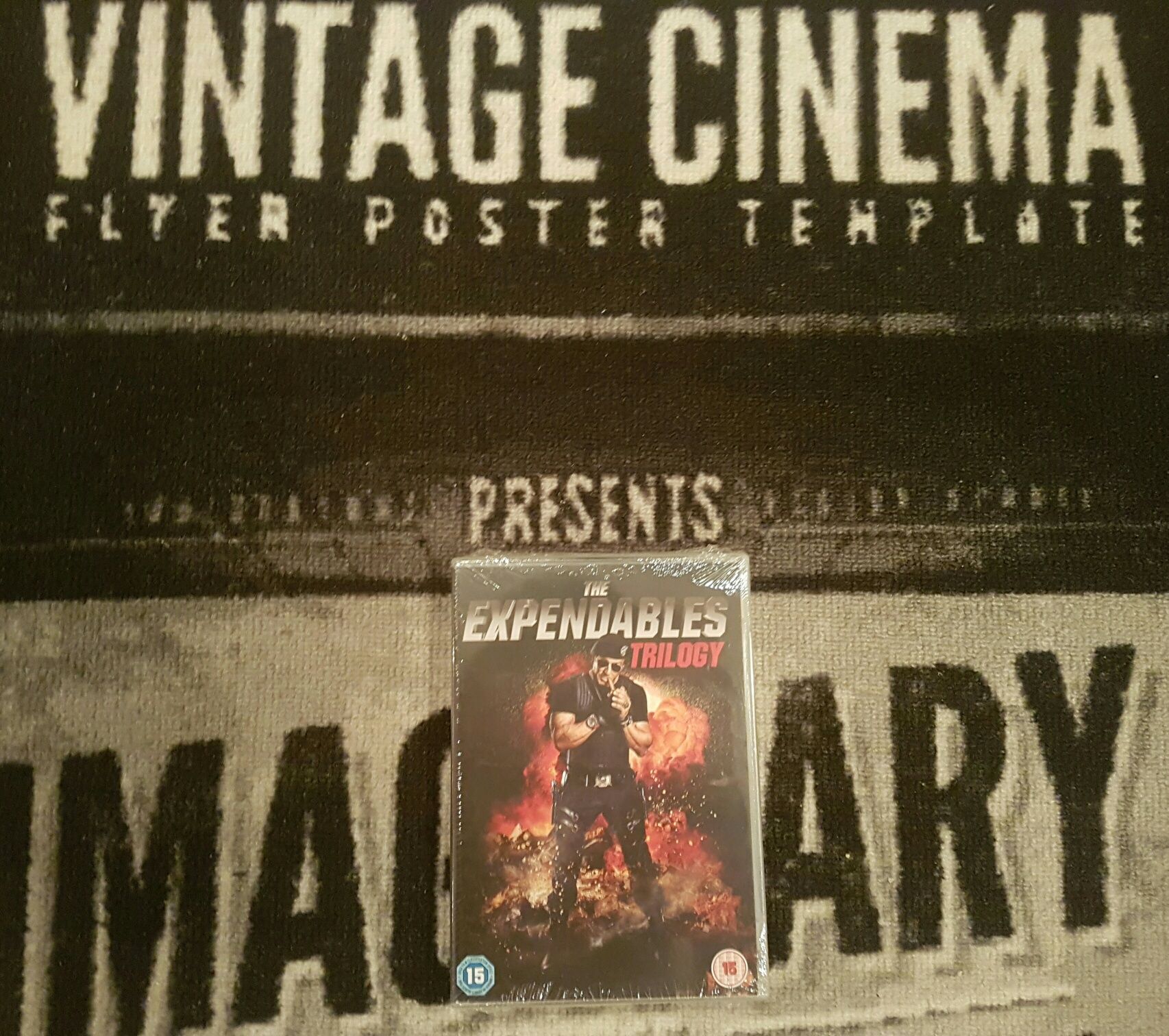 Filme DVD The Expendables 1-3 BoxSet Complete Collection ( Original )