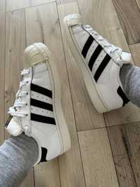 Adidas Superstar alb/negru, marimea 35,5