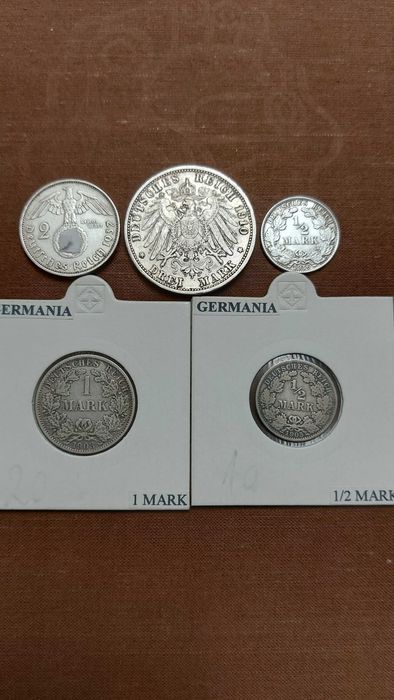 Monede vechii de argint