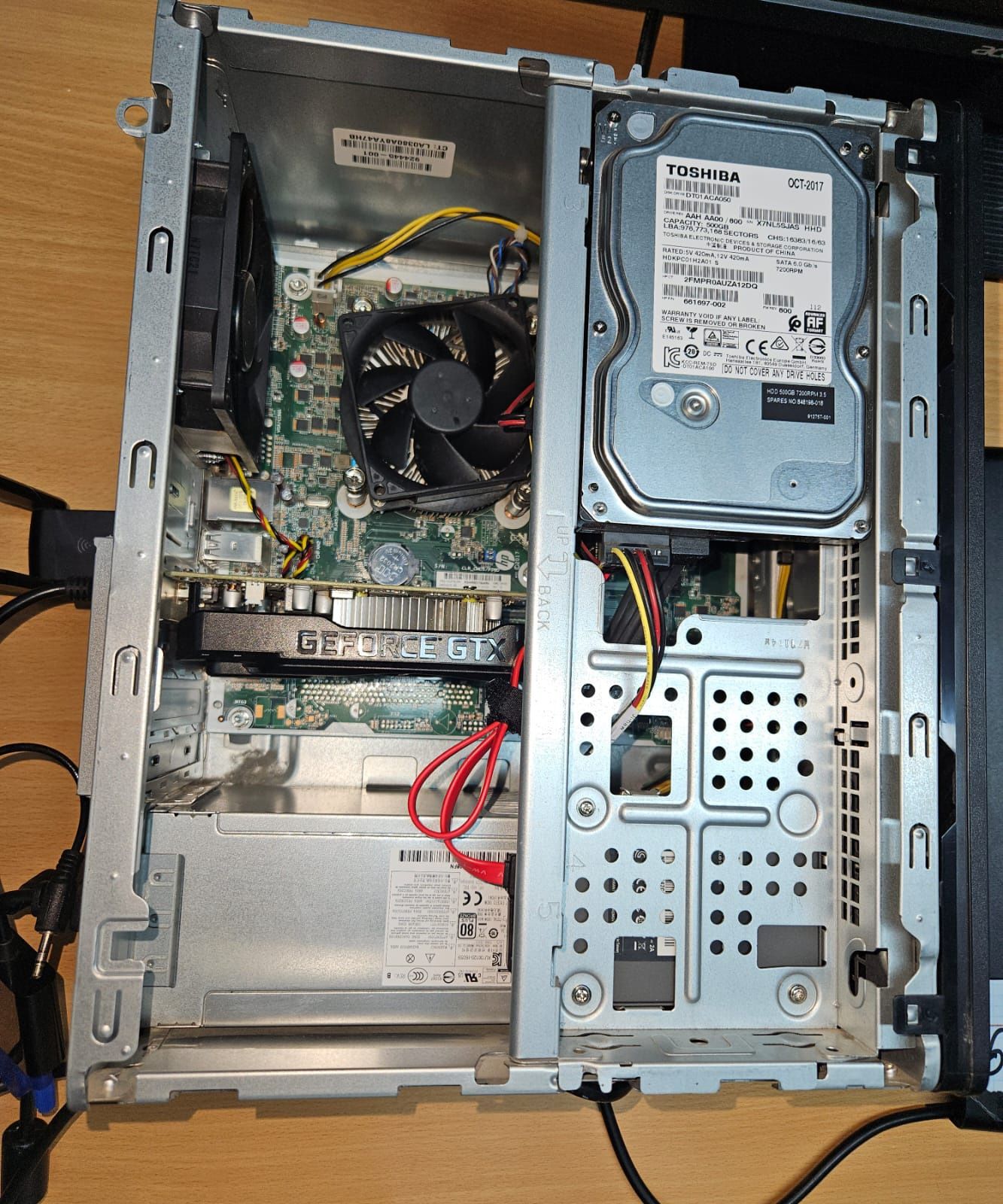 Игровой ПК Intel/DDR4/1650 GTX/SSD/HDD/монитор/Ред/0:0:12