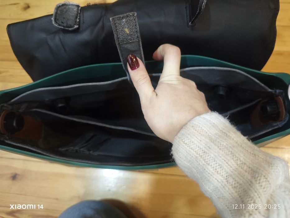 O-bag куфарче в зелено