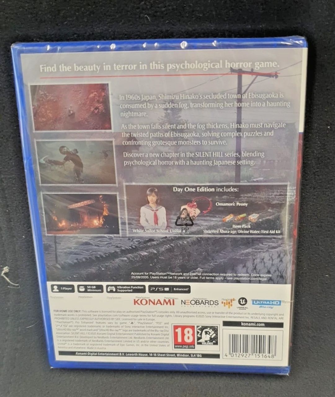 Sillent Hill f - PS5 (Неотваряна) НОВА!