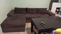 Разтегателен диван с лежанка, размери 2.70см/1.60см