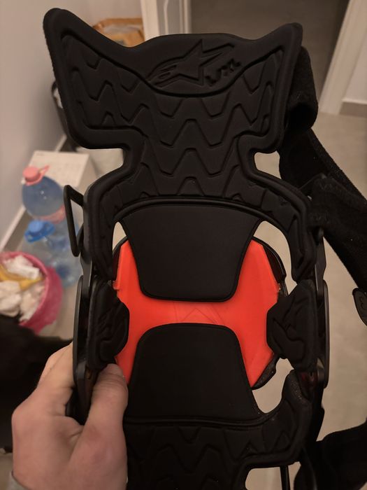 Genunchiere Alpinestars Rk-1 Plasma Black/Red L / XL