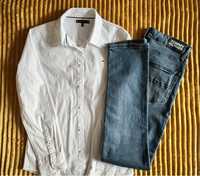 Дънки и риза Tommy Hilfiger 164 см