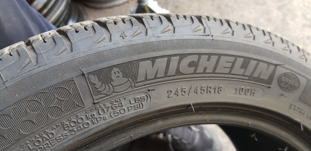 Зимни гуми-18цола-245/45-1бр.-75лв."MICHELIN "