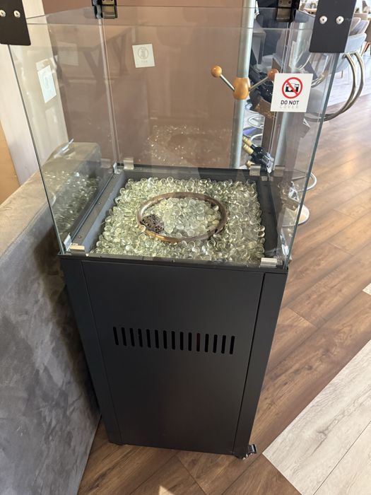 Газова подвижна камина 9,5 kw