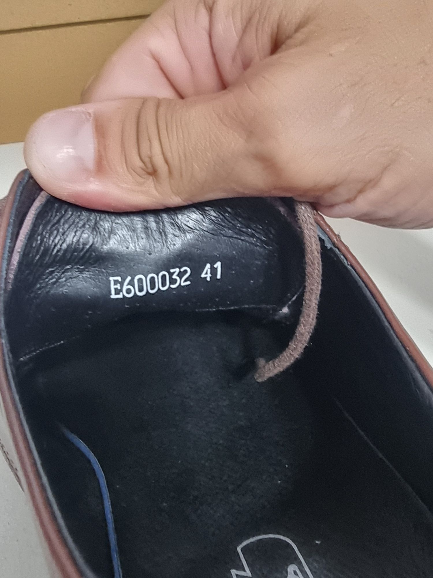 Pantofi barbati piele 41 Otter barbatesti eveniment piele maro
