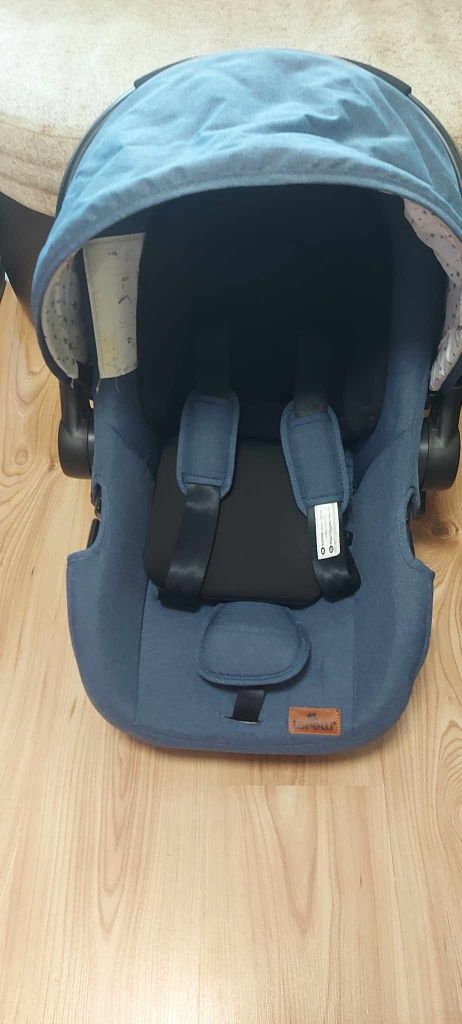 Детска комбинирана количка Lorelli - Crysta 3 в 1, Blue