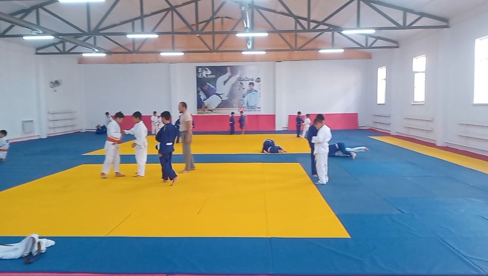 Сдается по часовую аренду борцовский зал 540кв.м