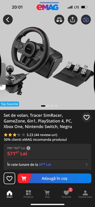 Set de volan Tracer