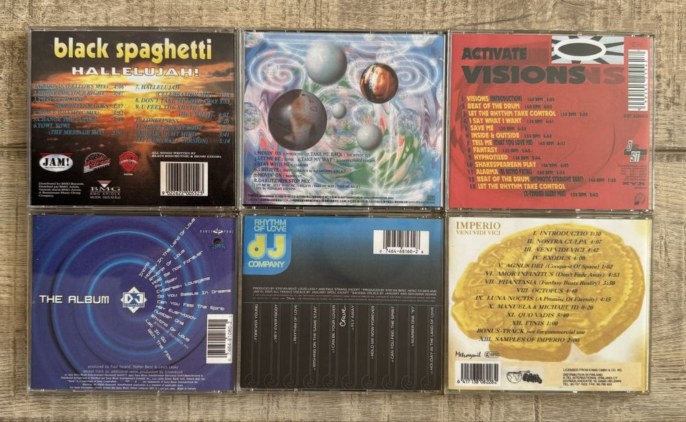 Cd-uri muzica Eurodance anii 90