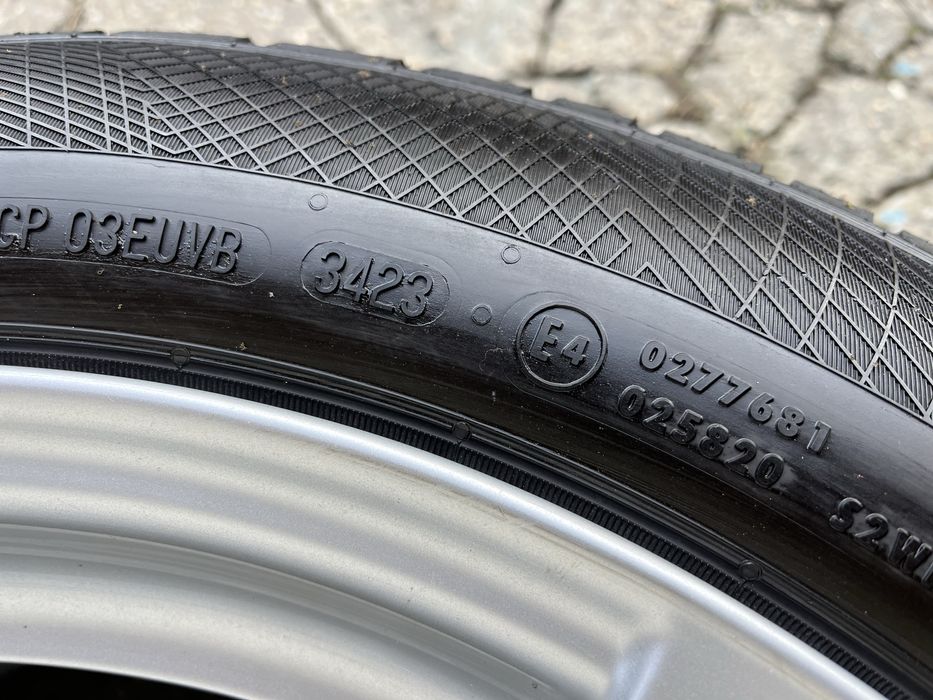 Jante aliaj 5x120mm, anvelope iarna 225/55 R17, BMW F10, F11, E60, X1