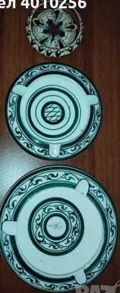 Лот от 3 антикварни пепелници за колекционери