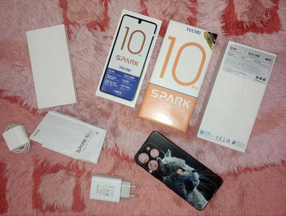 Tecno Spark 10 Pro 16/256gb c NFC