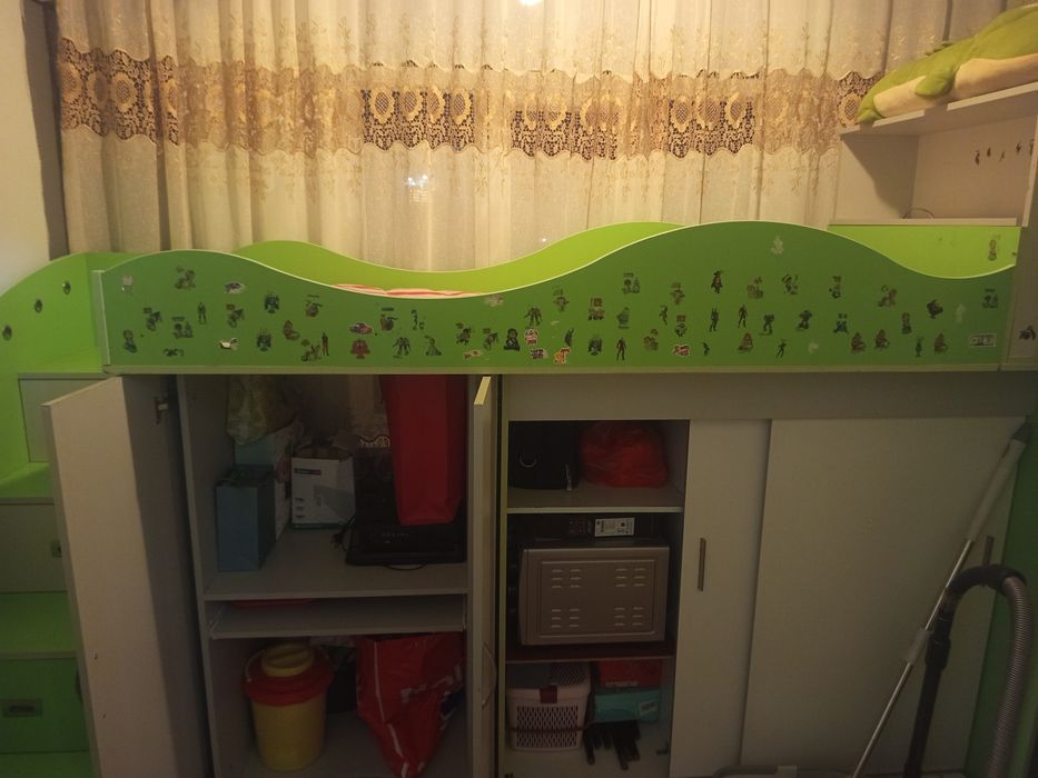 Кровать 2в1 шкаф