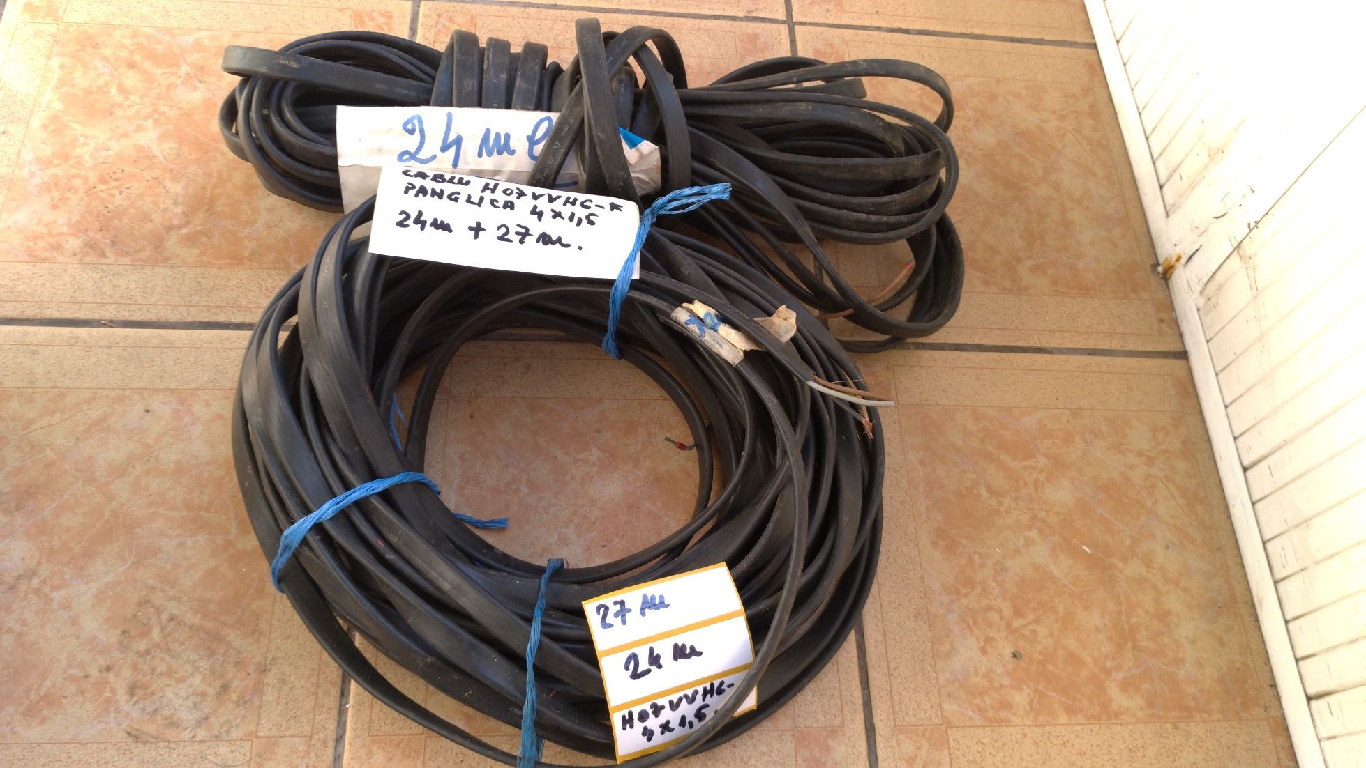 Cablu panglica 4 ori 1,5 mm ,27 +24 metri