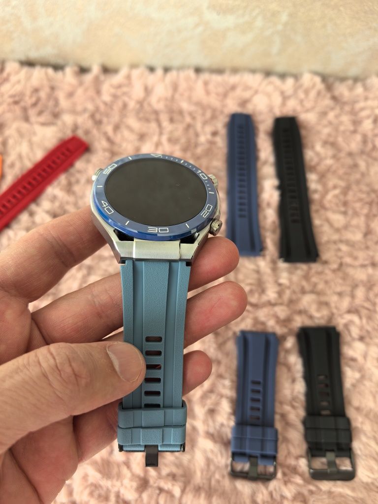 Силиконова каишка за Huawei Watch Ultimate!