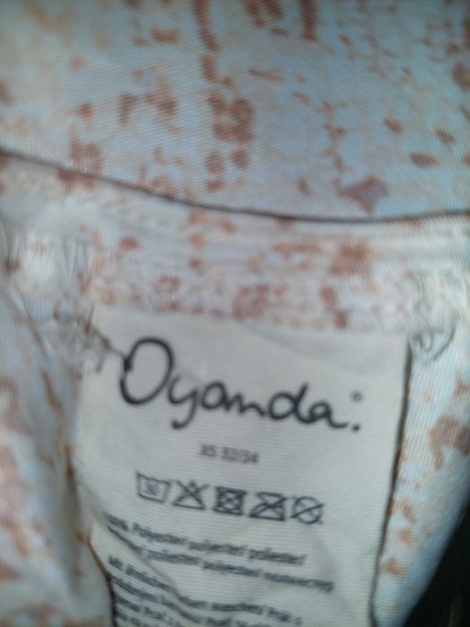 Top satinat NOU imprimeu animal print