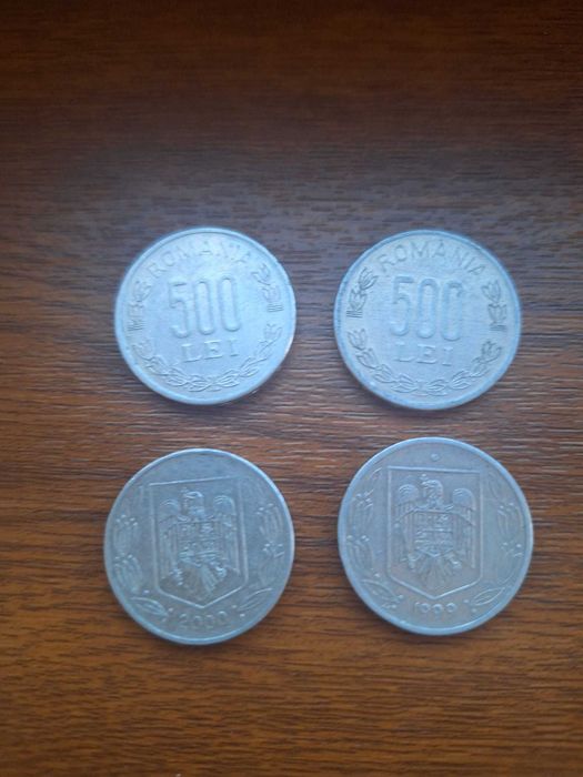 Ban vechi de 500 de lei an (2000)