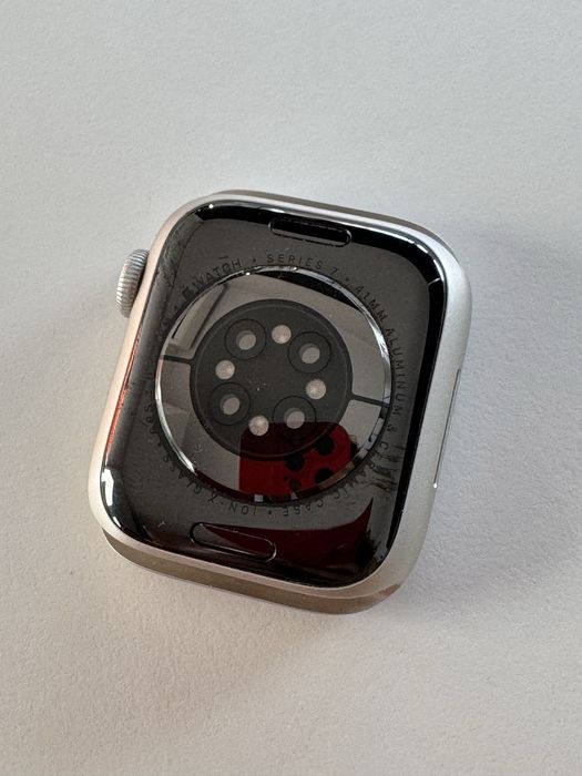 Apple Watch Series 7, 41 mm, Aluminiu Silver, capacitate baterie 93%